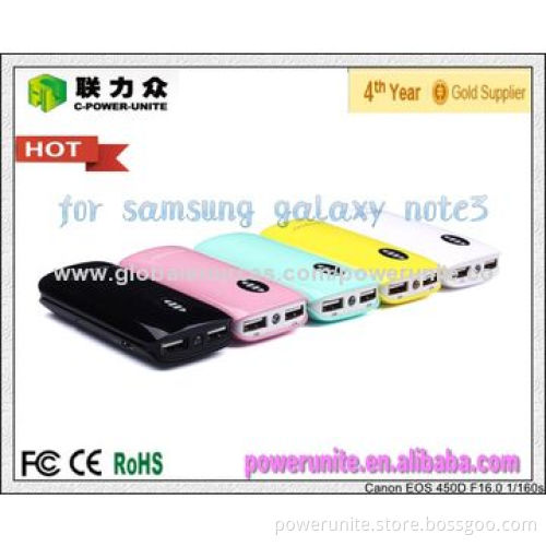 Best quality multi-colorful portable power bank for smart phone